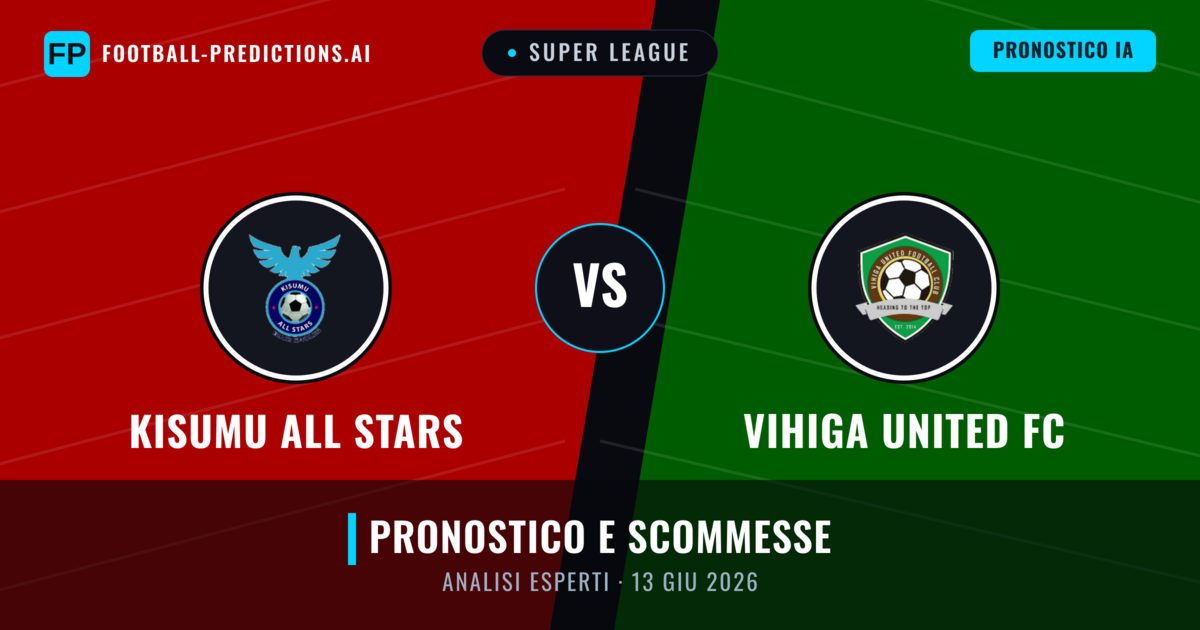 Kisumu All Stars vs Vihiga United FC — pronostico e anteprima del match