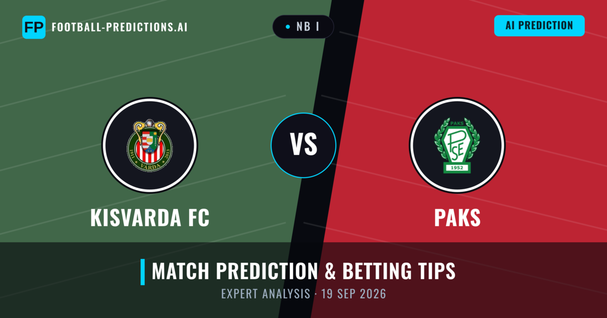 Kisvarda FC vs Paks — match prediction & preview