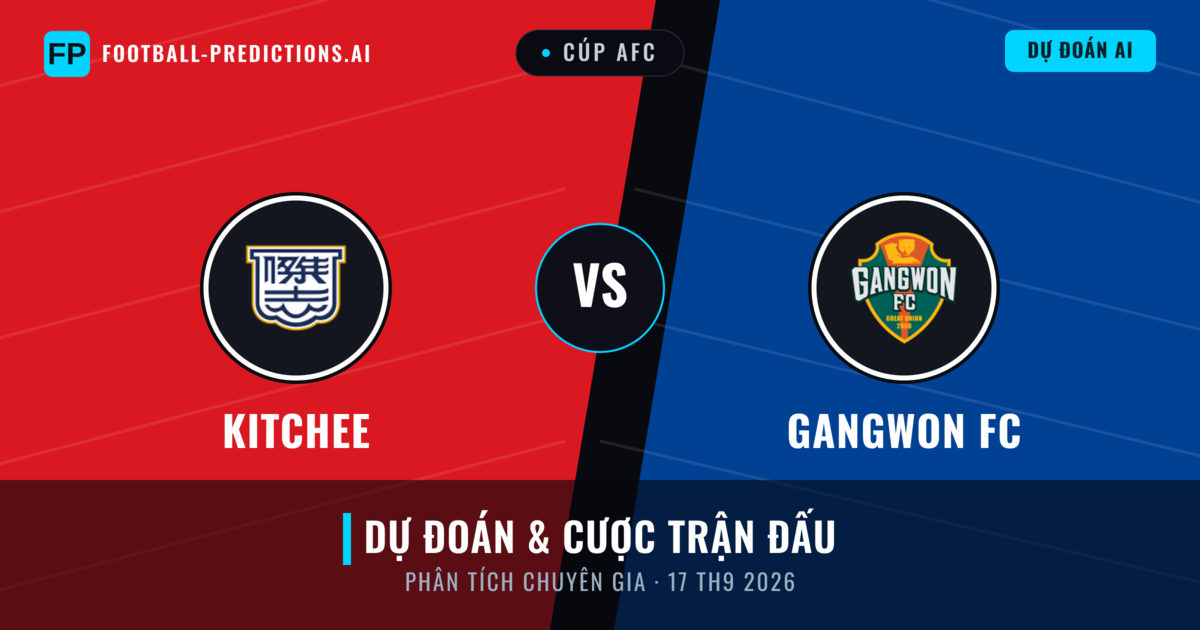 Kitchee vs Gangwon FC — dự đoán và xem trước trận đấu