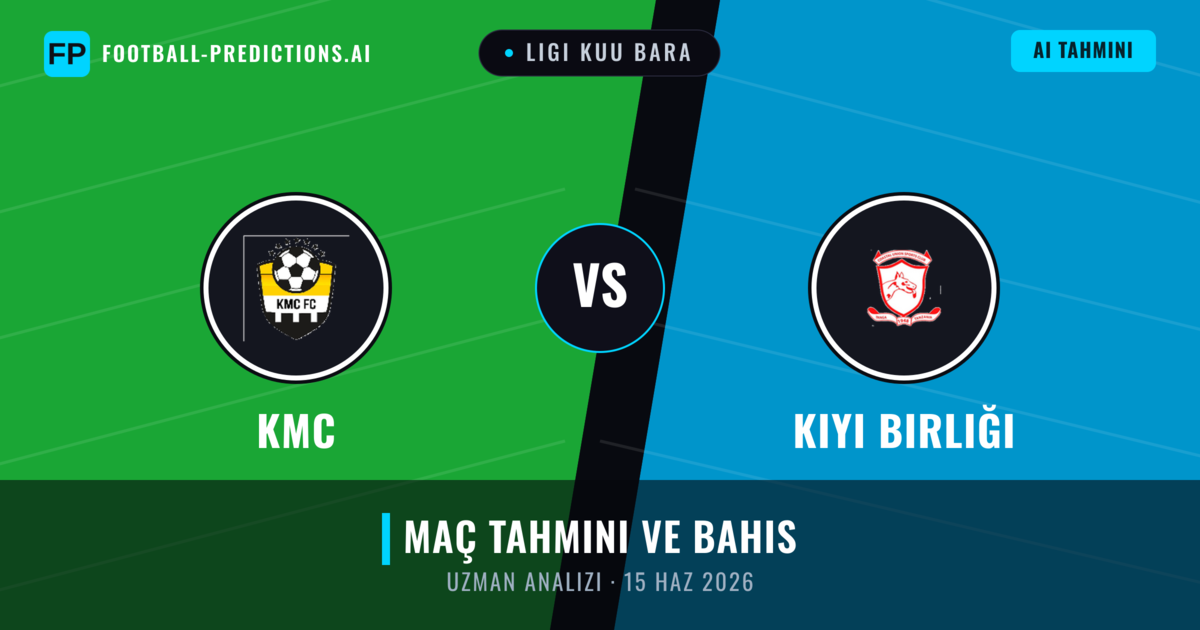 KMC - Kıyı Birliği — maç tahmini ve önizleme