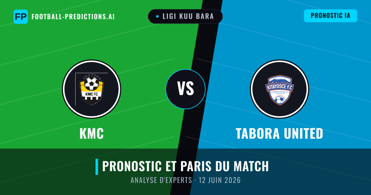 KMC vs Tabora United — pronostic et avant-match