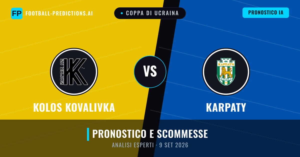 Kolos Kovalivka vs Karpaty — pronostico e anteprima del match