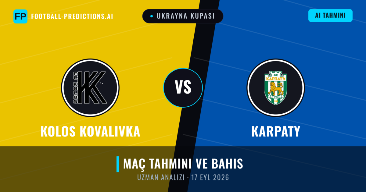 Kolos Kovalivka - Karpaty — maç tahmini ve önizleme