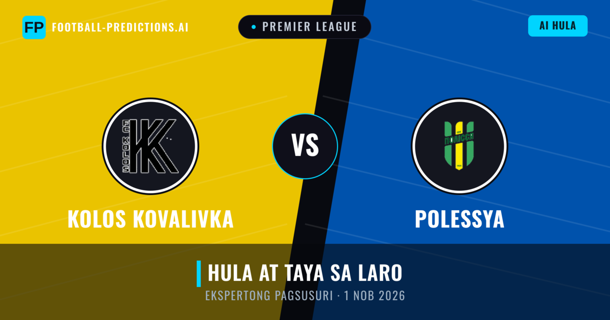 Kolos Kovalivka vs Polessya — hula at preview ng laban