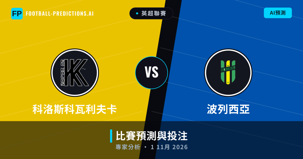 科洛斯科瓦利夫卡 vs 波列西亞 — 比赛预测和前瞻