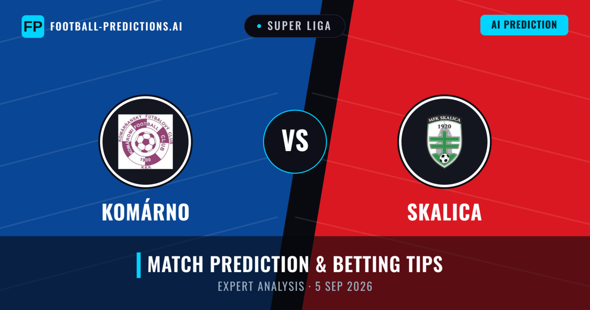 Komárno vs Skalica — match prediction & preview