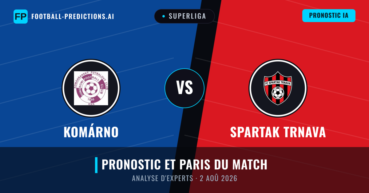 Komárno vs Spartak Trnava — pronostic et avant-match