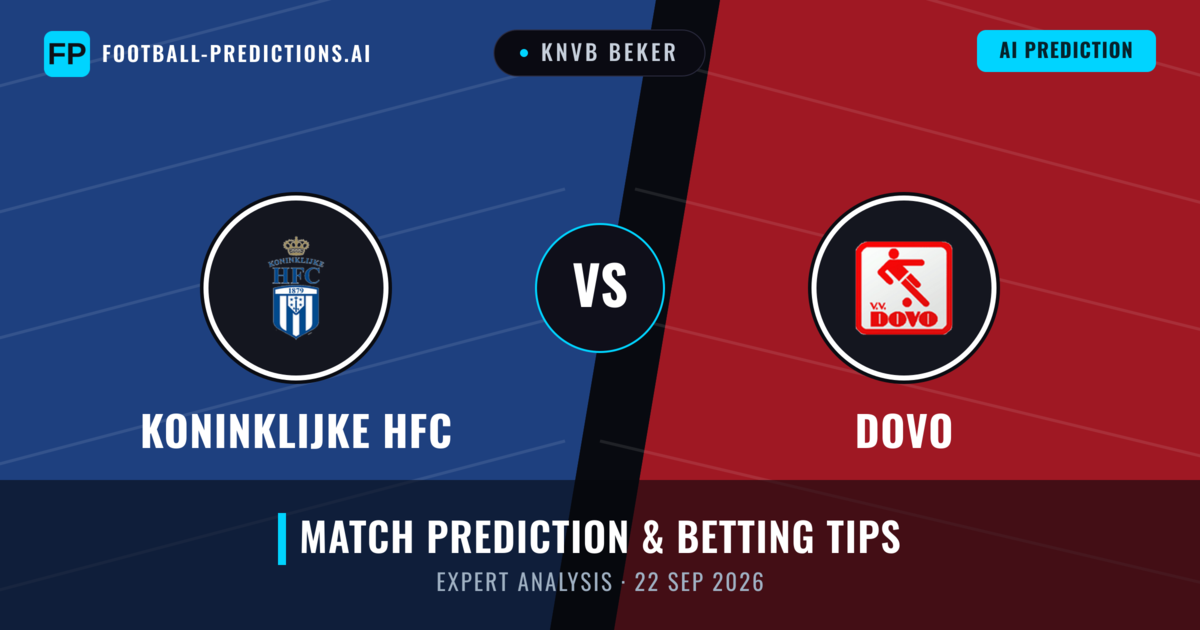 Koninklijke HFC vs Dovo — match prediction & preview