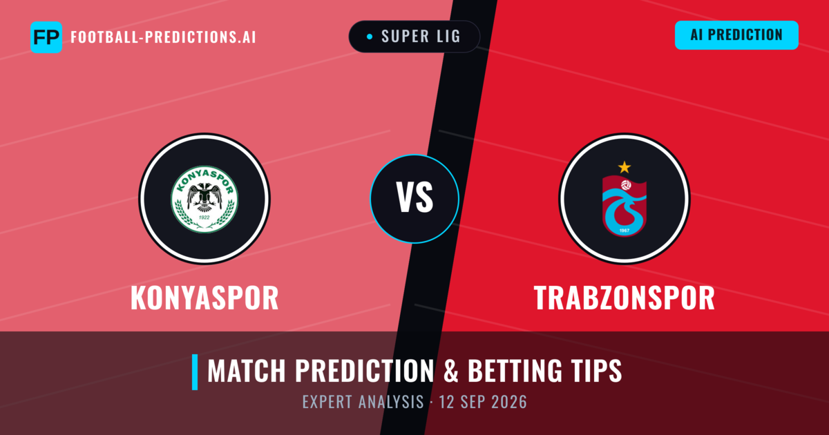Konyaspor vs Trabzonspor — match prediction & preview