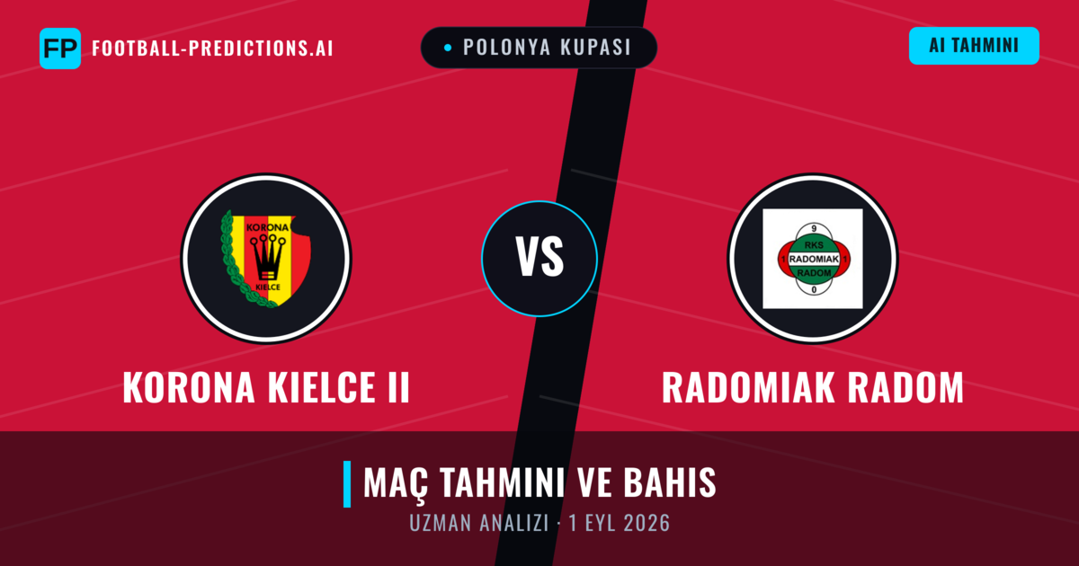 Korona Kielce II - Radomiak Radom — maç tahmini ve önizleme