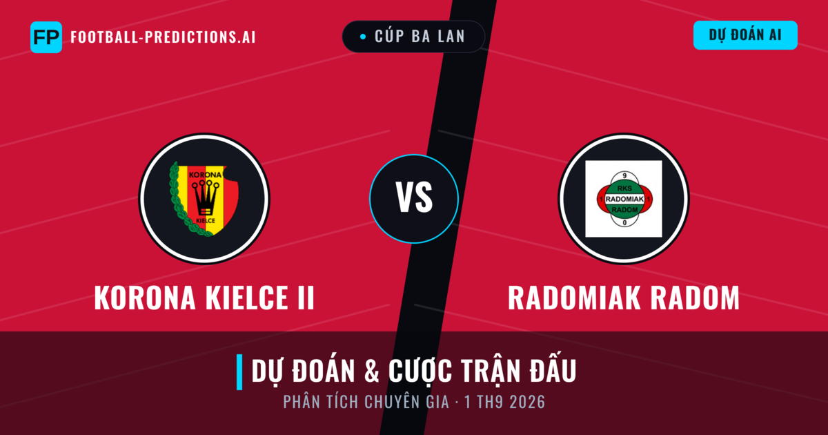Korona Kielce II vs Radomiak Radom — dự đoán và xem trước trận đấu
