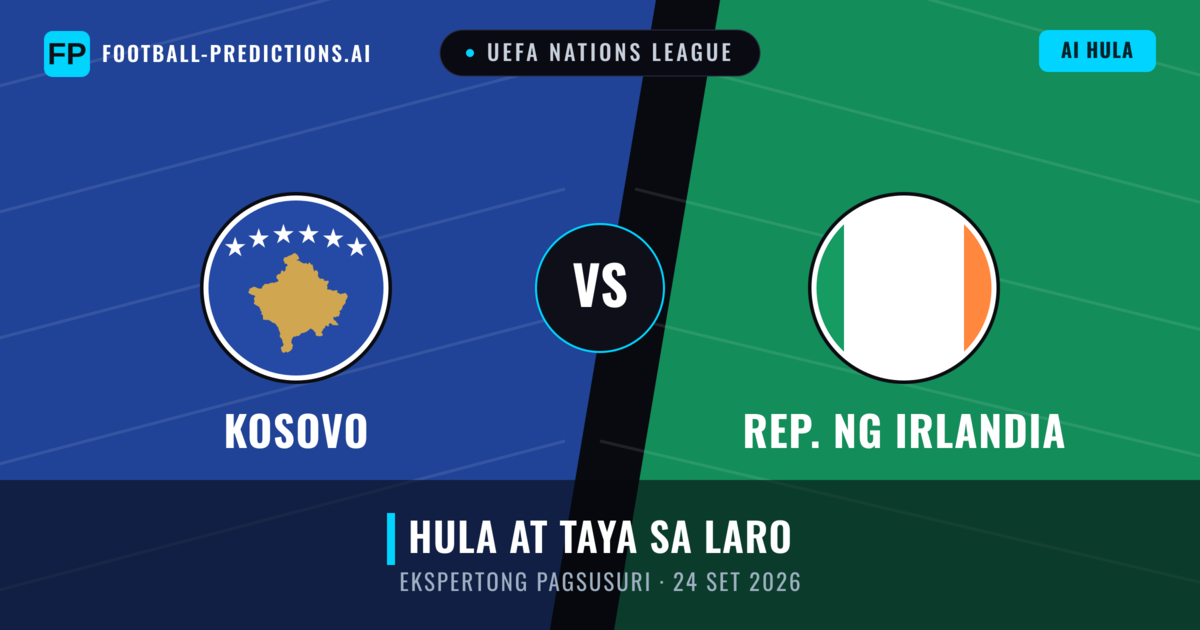 Kosovo vs Rep. ng Irlandia — hula at preview ng laban