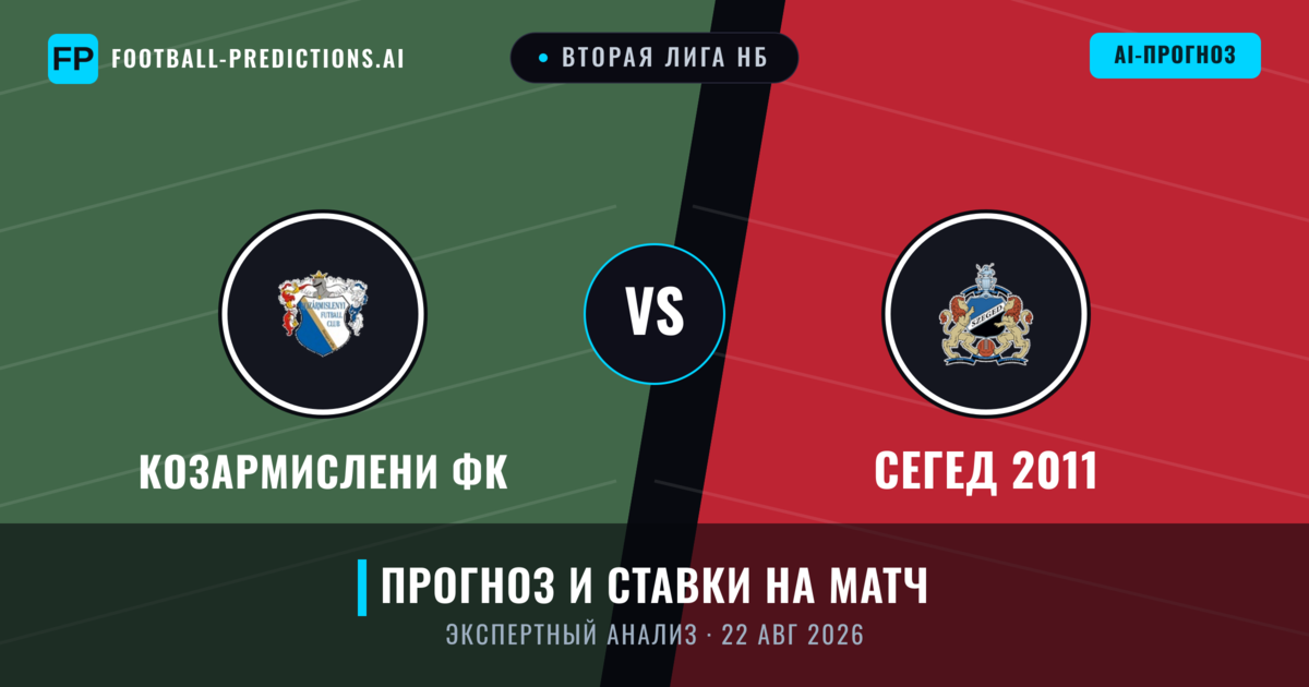 Козармислени ФК – Сегед 2011 — прогноз и превью матча