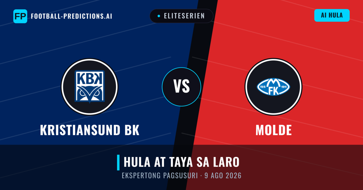 Kristiansund BK vs Molde — hula at preview ng laban