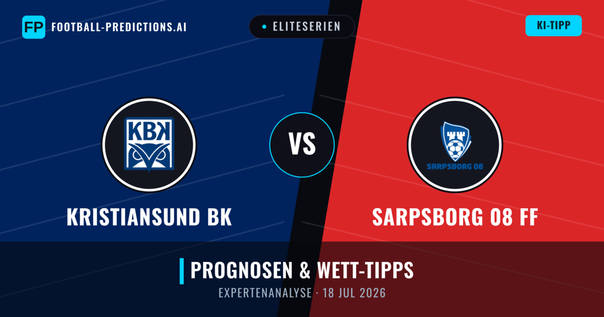Kristiansund BK vs Sarpsborg 08 FF — Prognose und Spielvorschau