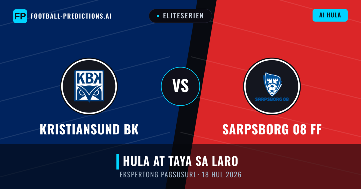 Kristiansund BK vs Sarpsborg 08 FF — hula at preview ng laban