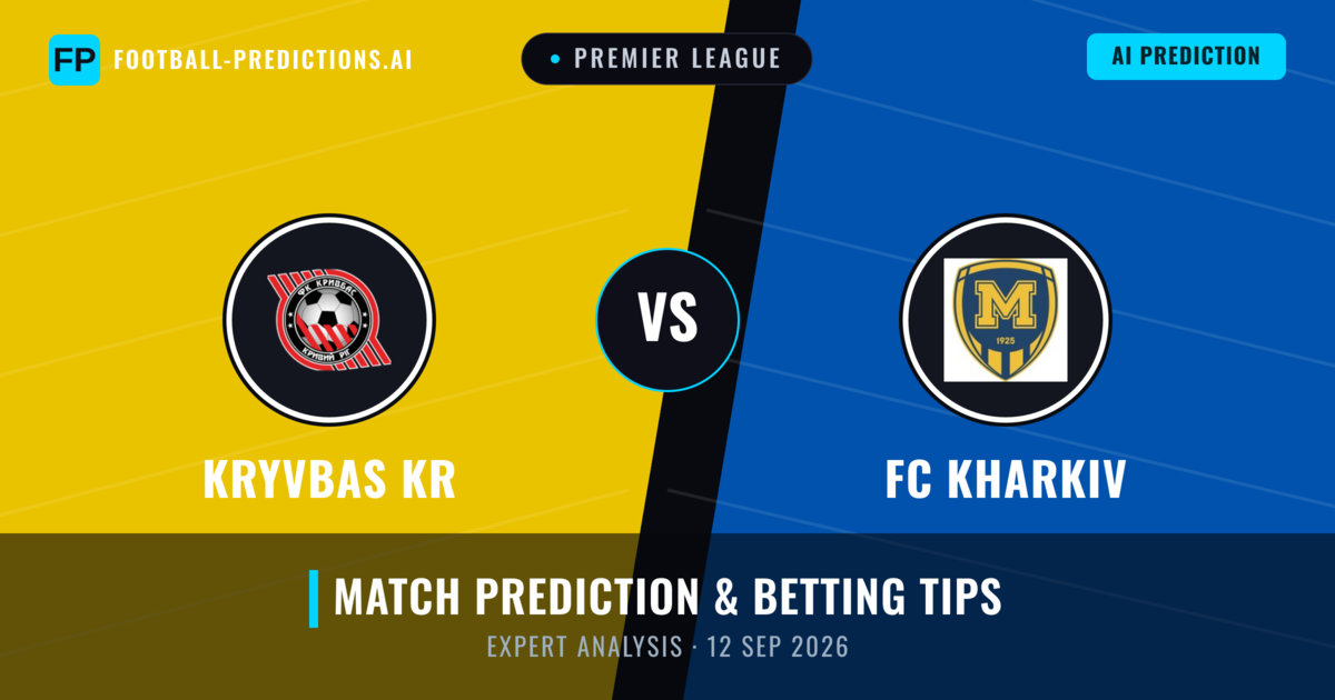 Kryvbas KR vs FC Kharkiv — match prediction & preview