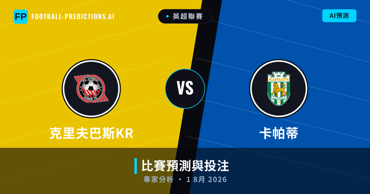 克里夫巴斯KR vs 卡帕蒂 — 比赛预测和前瞻