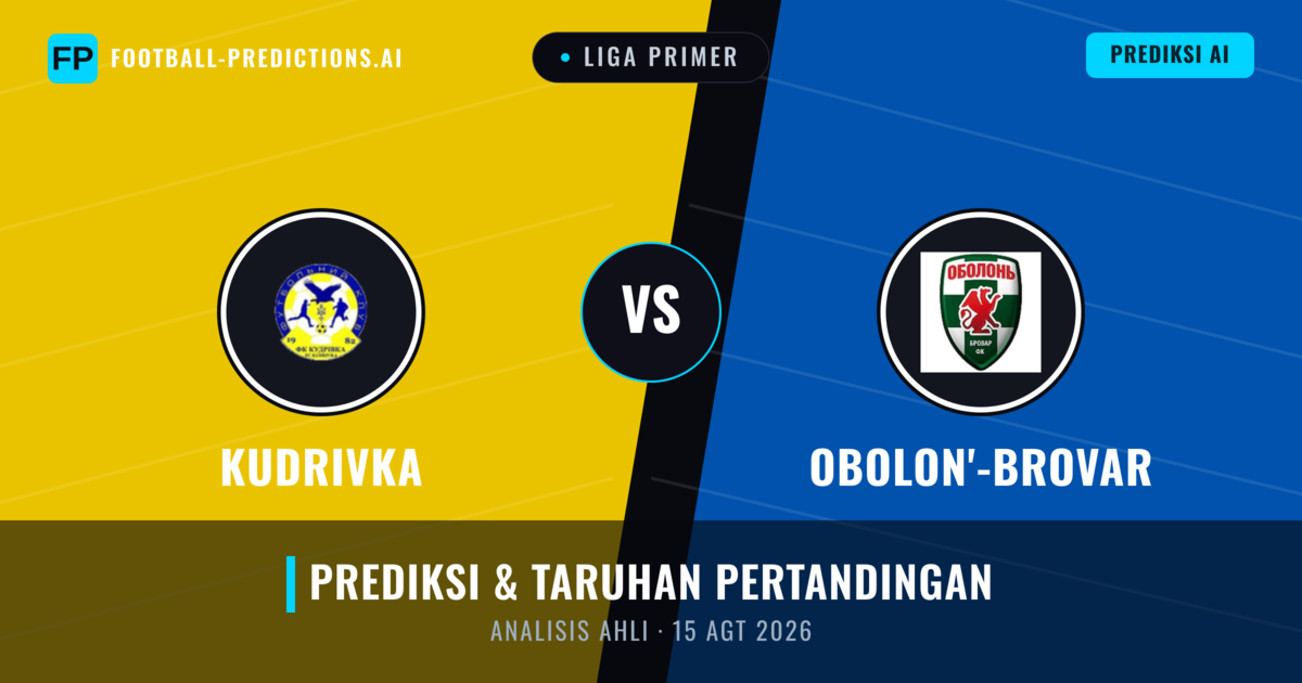 Kudrivka vs Obolon'-Brovar — prediksi dan pratinjau pertandingan