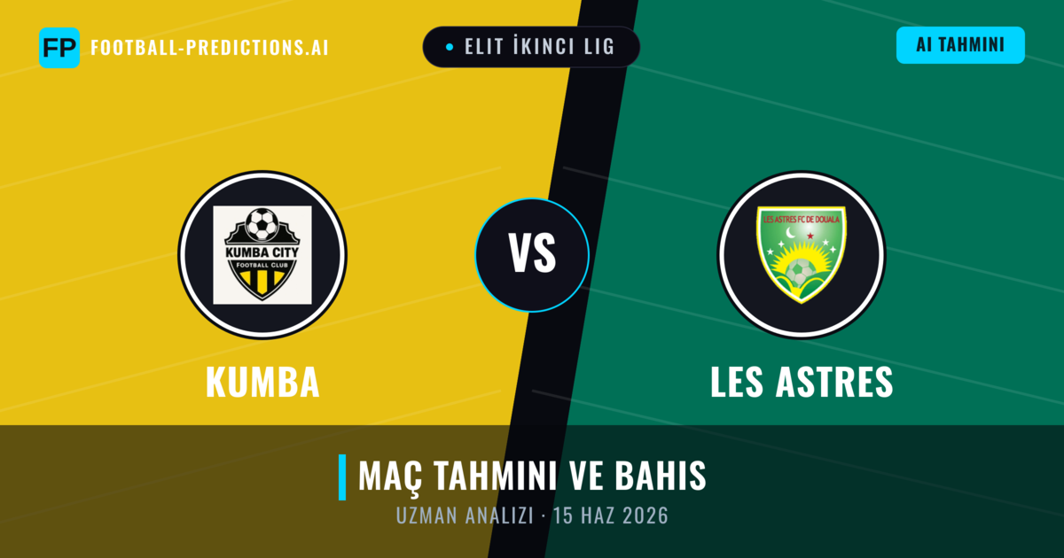 Kumba - Les Astres — maç tahmini ve önizleme