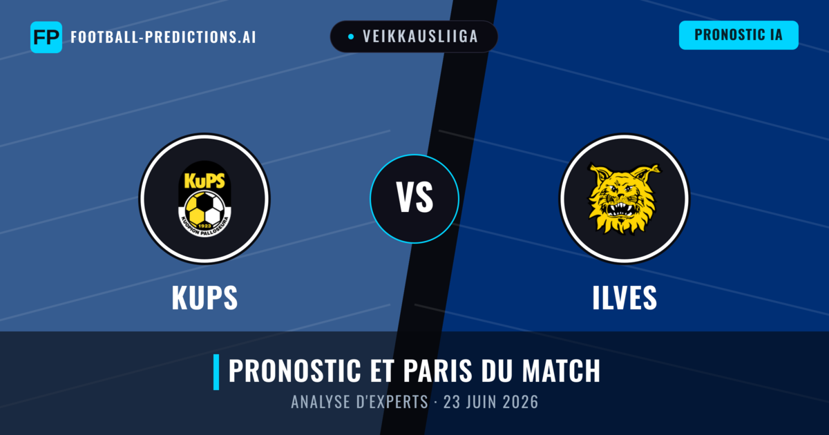 KuPS vs Ilves — pronostic et avant-match