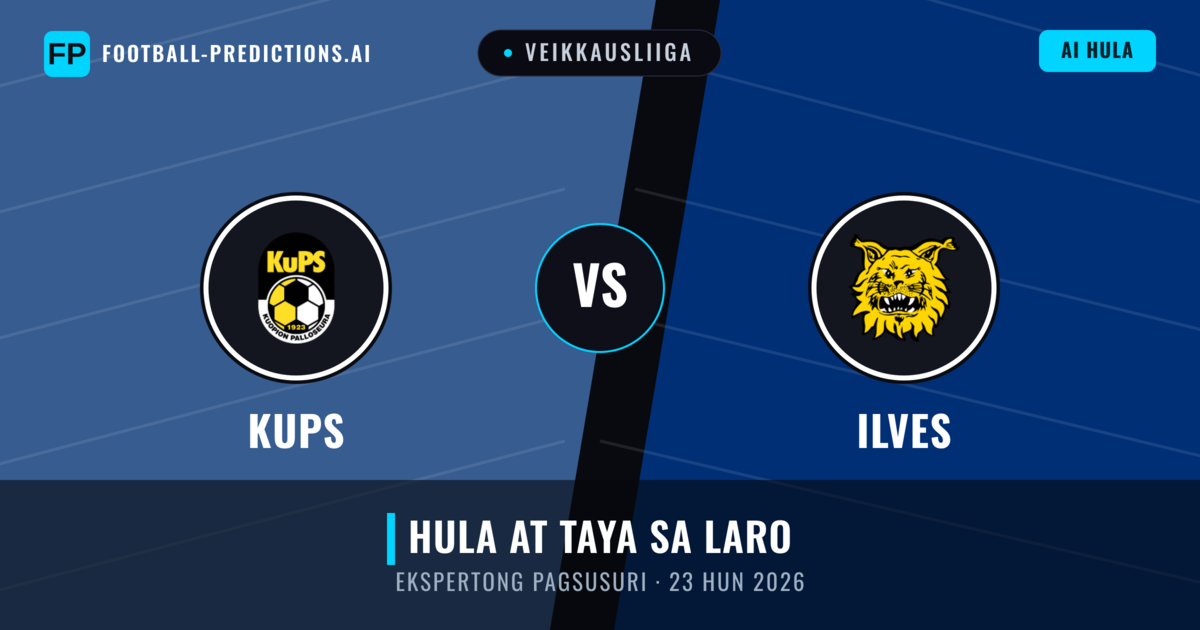 KuPS vs Ilves — hula at preview ng laban