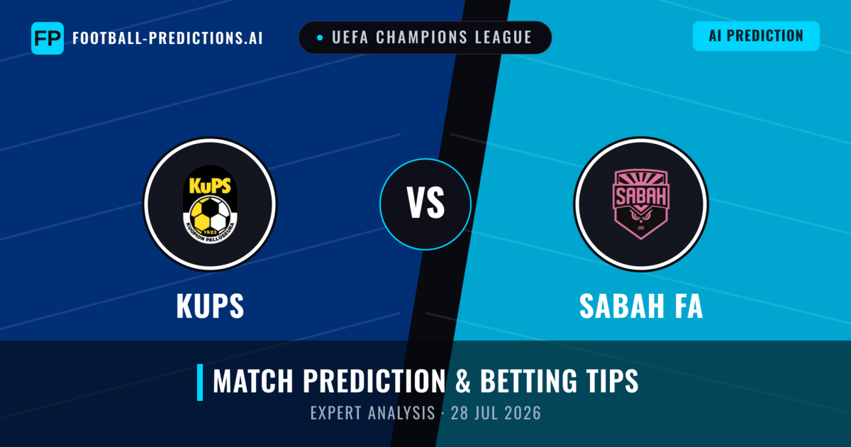 KuPS vs Sabah FA — match prediction & preview