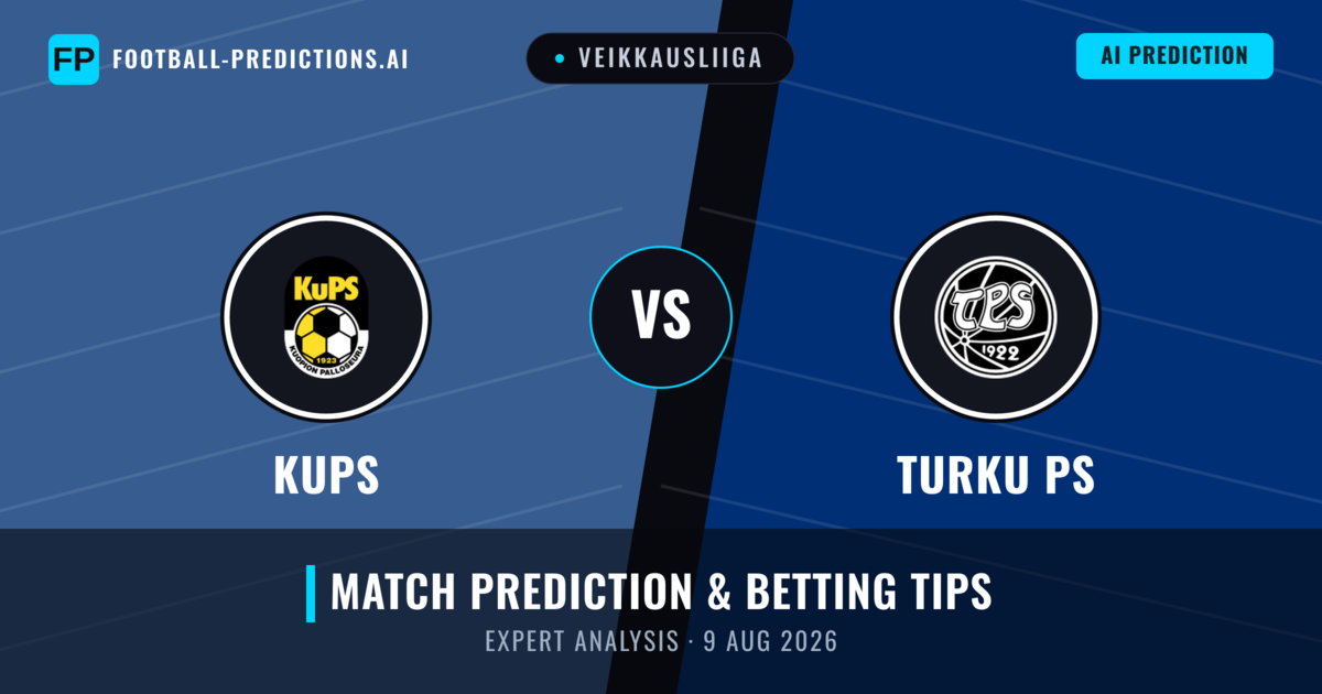 KuPS vs Turku PS — match prediction & preview