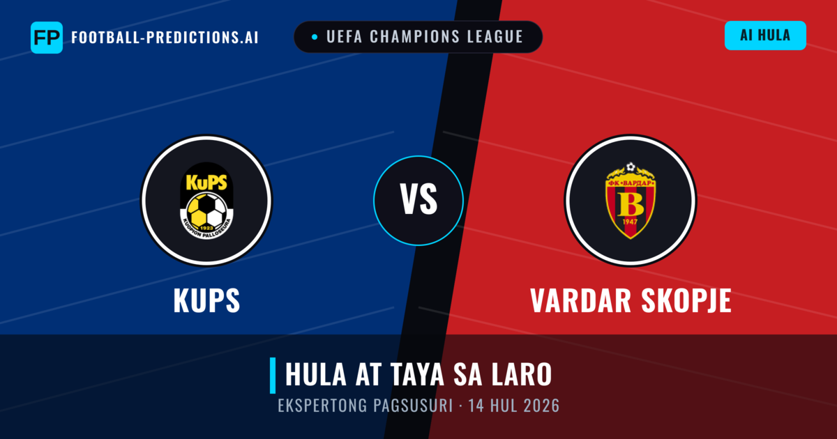 KuPS vs Vardar Skopje — hula at preview ng laban