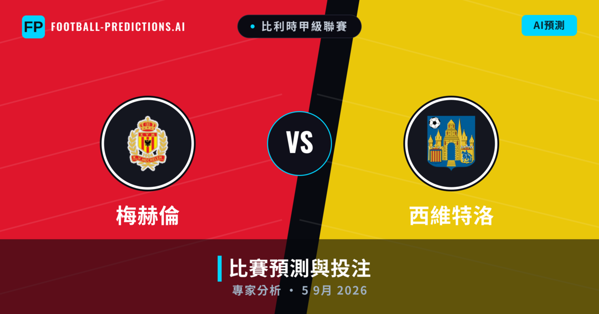 梅赫倫 vs 西維特洛 — 比赛预测和前瞻