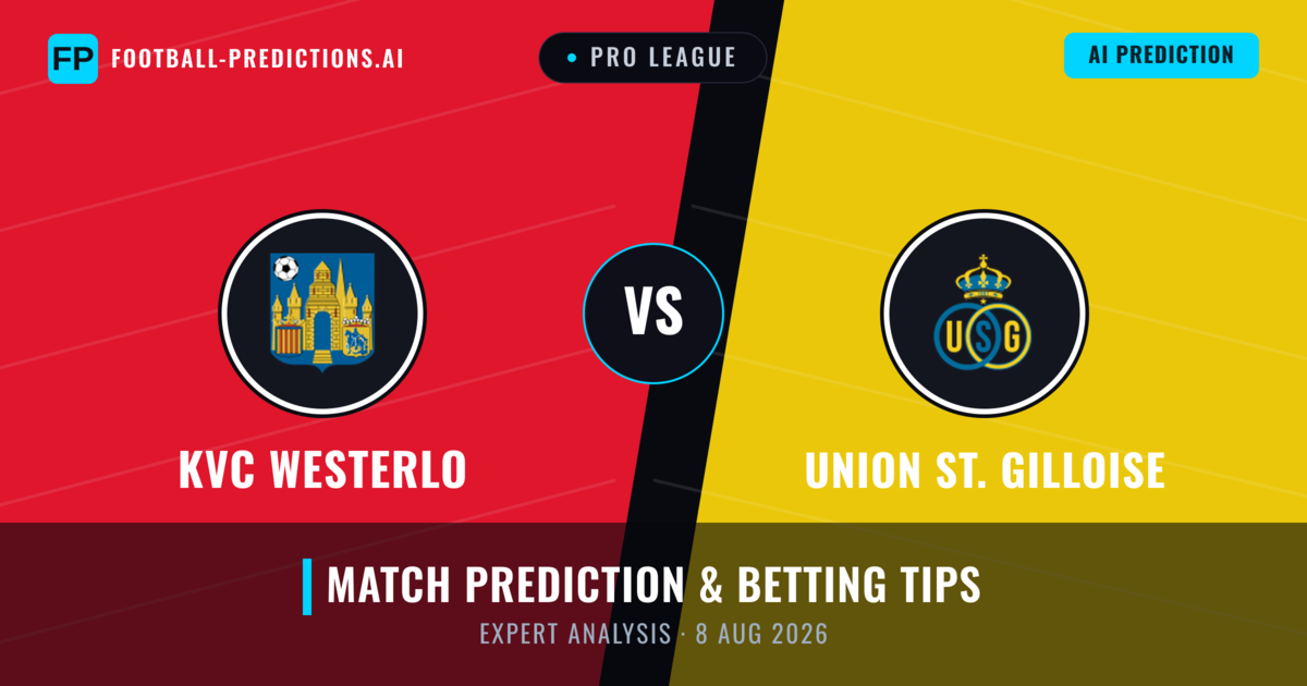 KVC Westerlo vs Union St. Gilloise — match prediction & preview