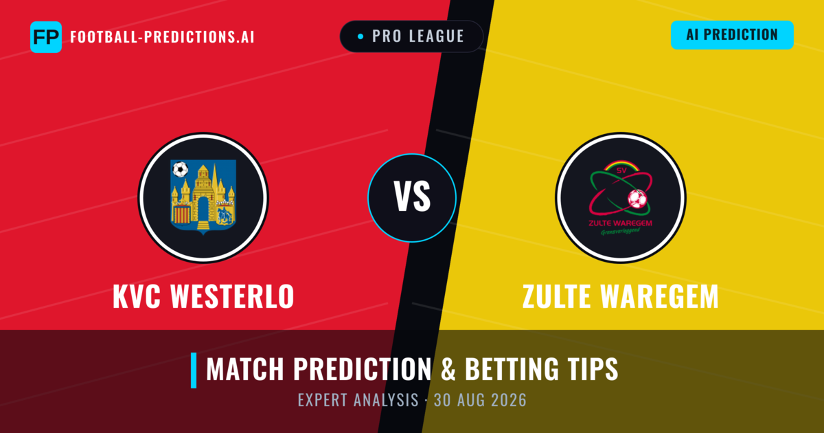 KVC Westerlo vs Zulte Waregem — match prediction & preview