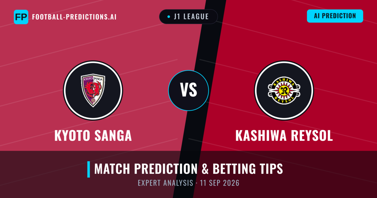 Kyoto Sanga vs Kashiwa Reysol — match prediction & preview