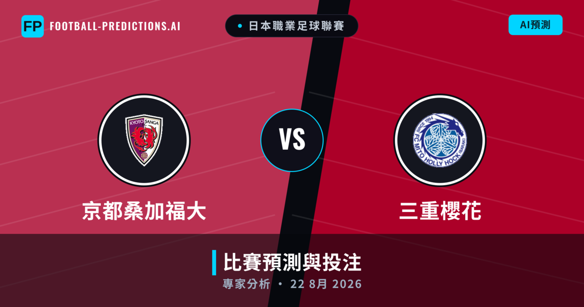 京都桑加福大 vs 三重櫻花 — 比赛预测和前瞻