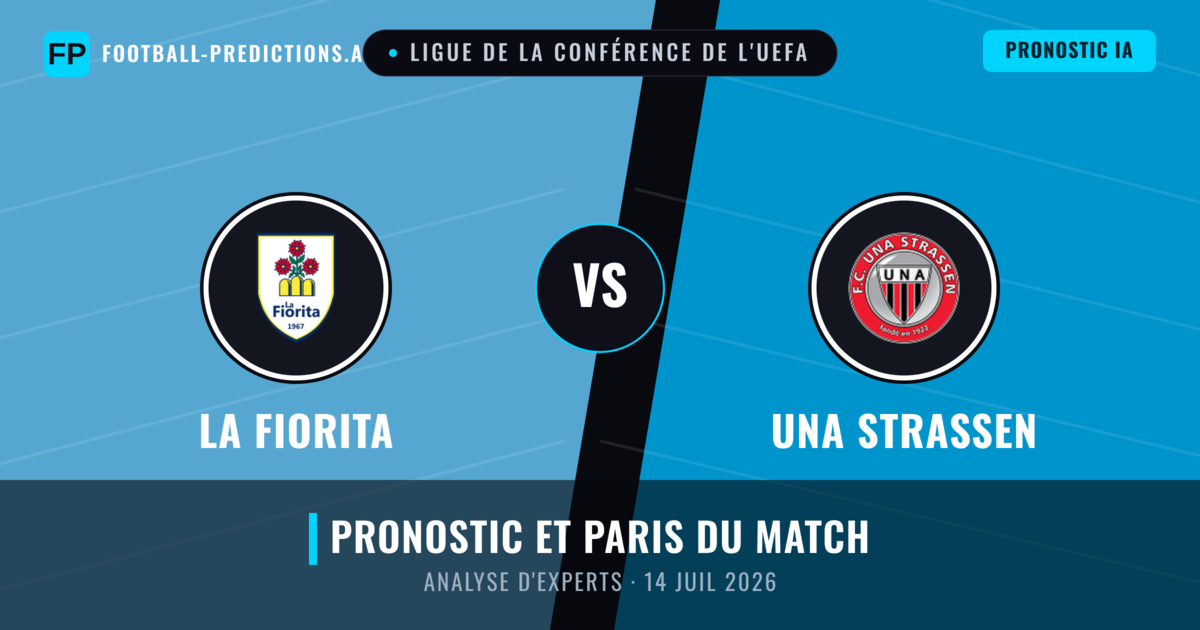 La Fiorita vs UNA Strassen — pronostic et avant-match