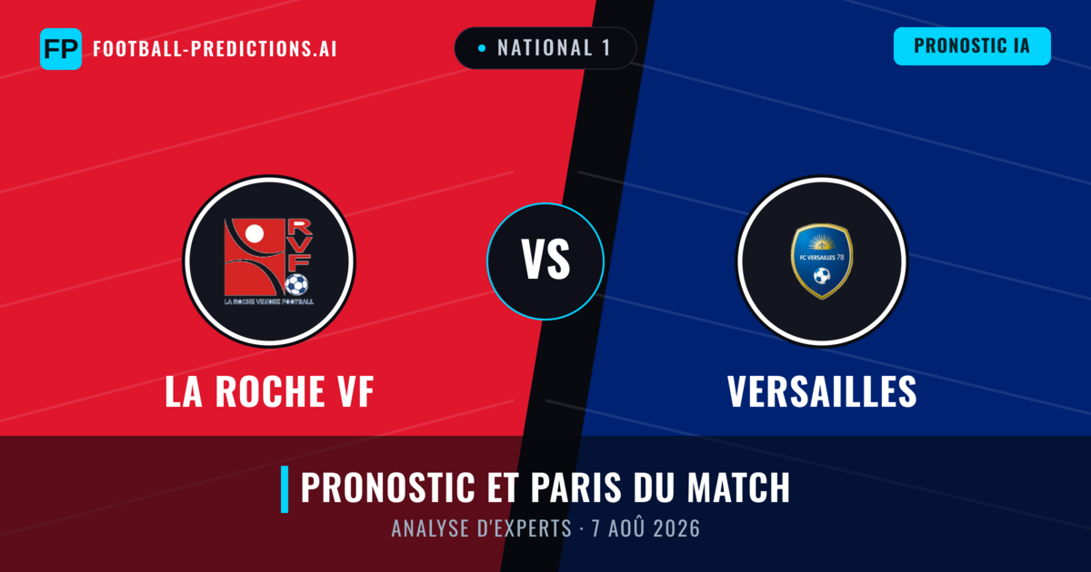 La Roche VF vs Versailles — pronostic et avant-match
