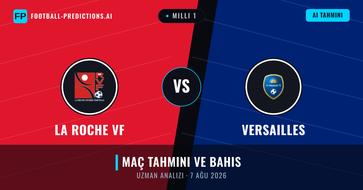 La Roche VF - Versailles — maç tahmini ve önizleme