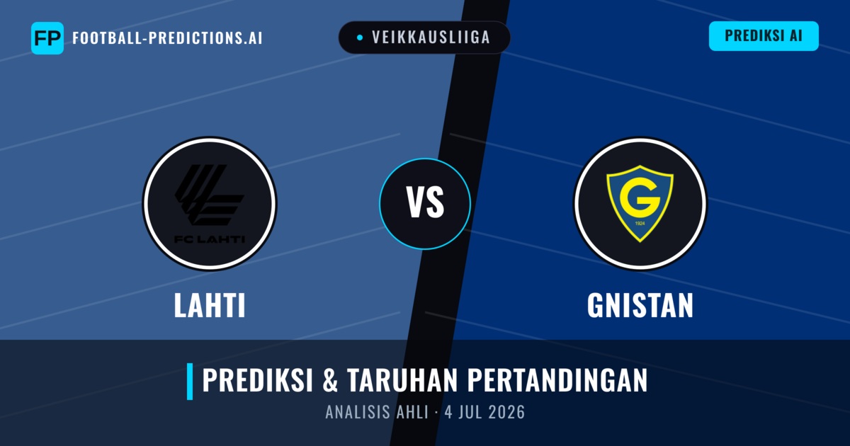 Lahti vs Gnistan — prediksi dan pratinjau pertandingan