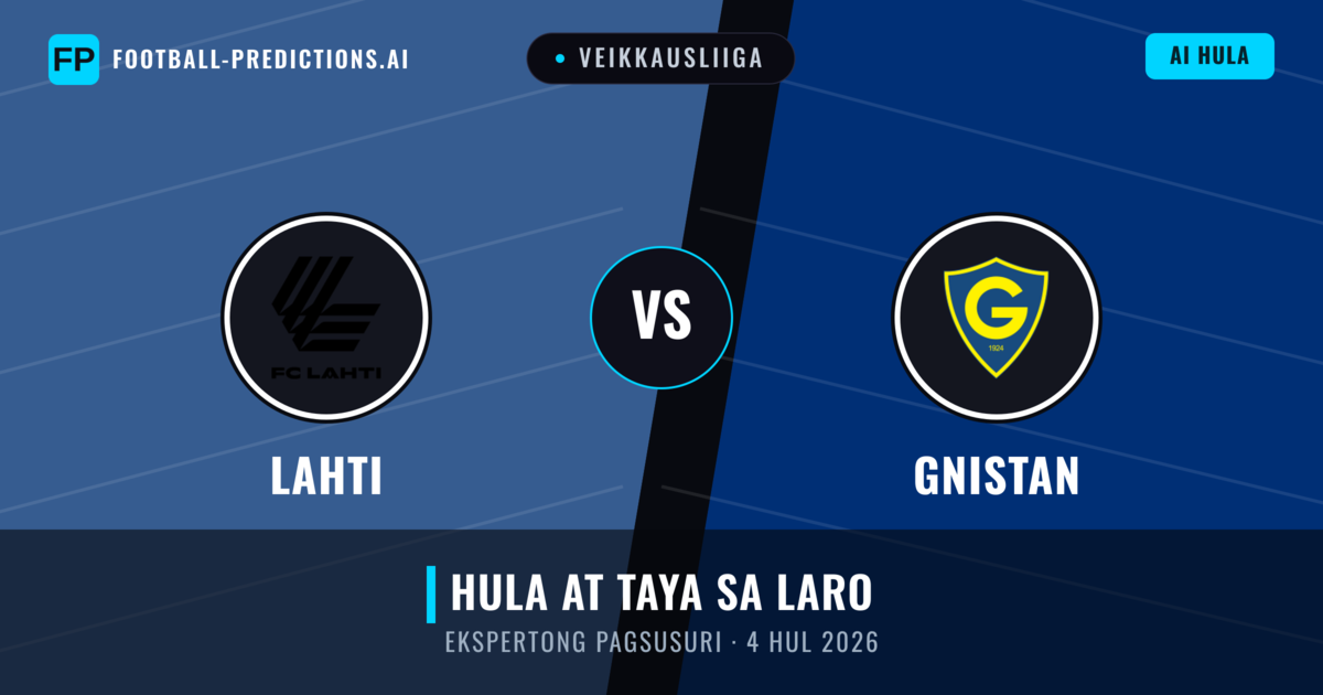 Lahti vs Gnistan — hula at preview ng laban