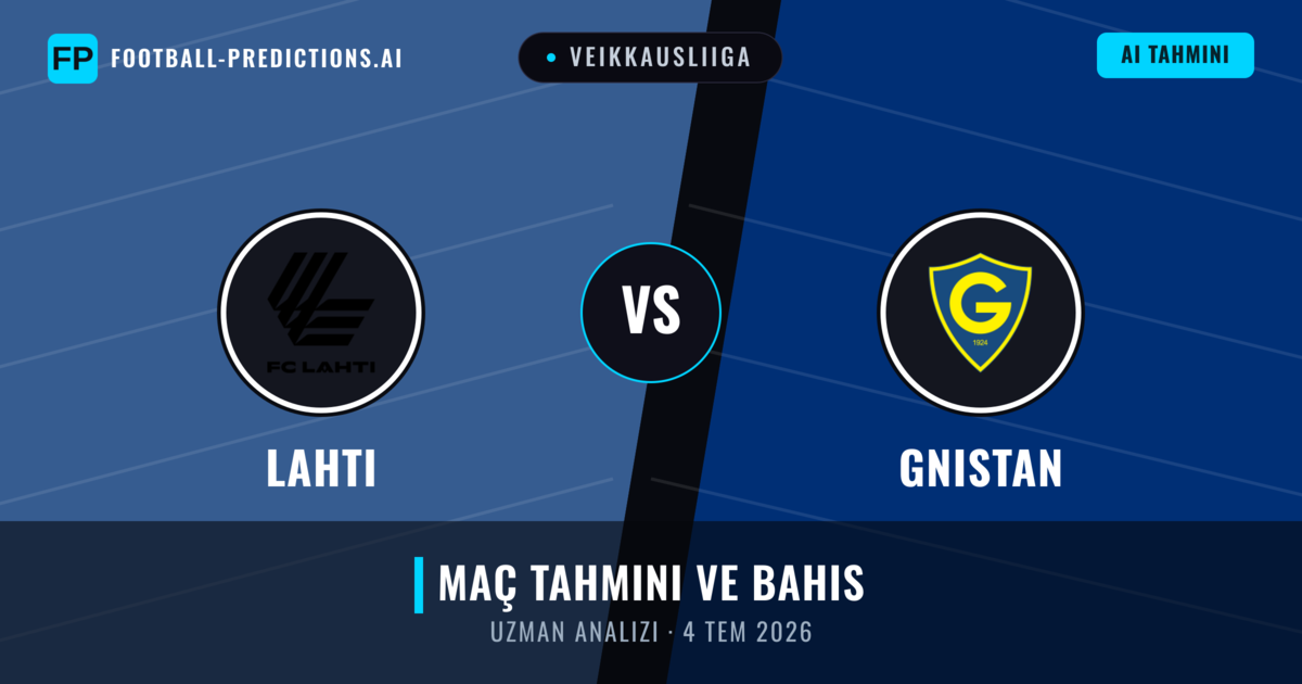 Lahti - Gnistan — maç tahmini ve önizleme