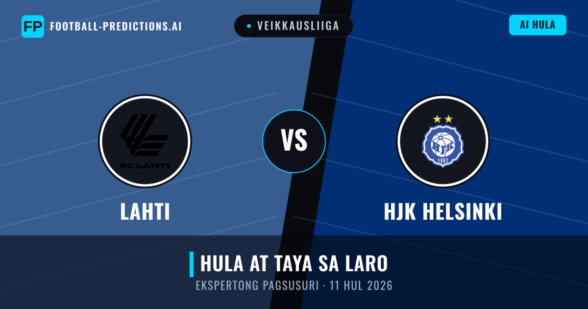 Lahti vs HJK Helsinki — hula at preview ng laban