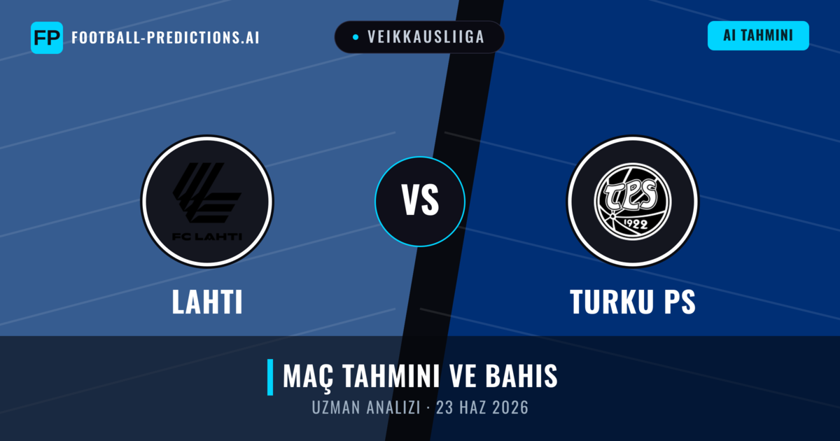 Lahti - Turku PS — maç tahmini ve önizleme