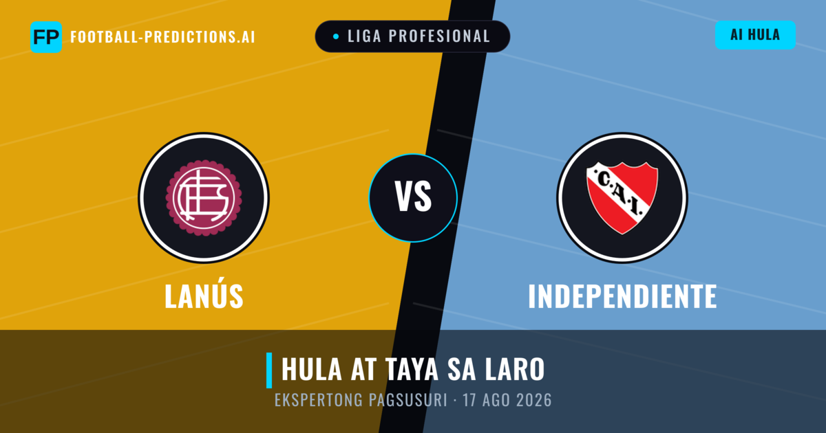 Lanús vs Independiente — hula at preview ng laban