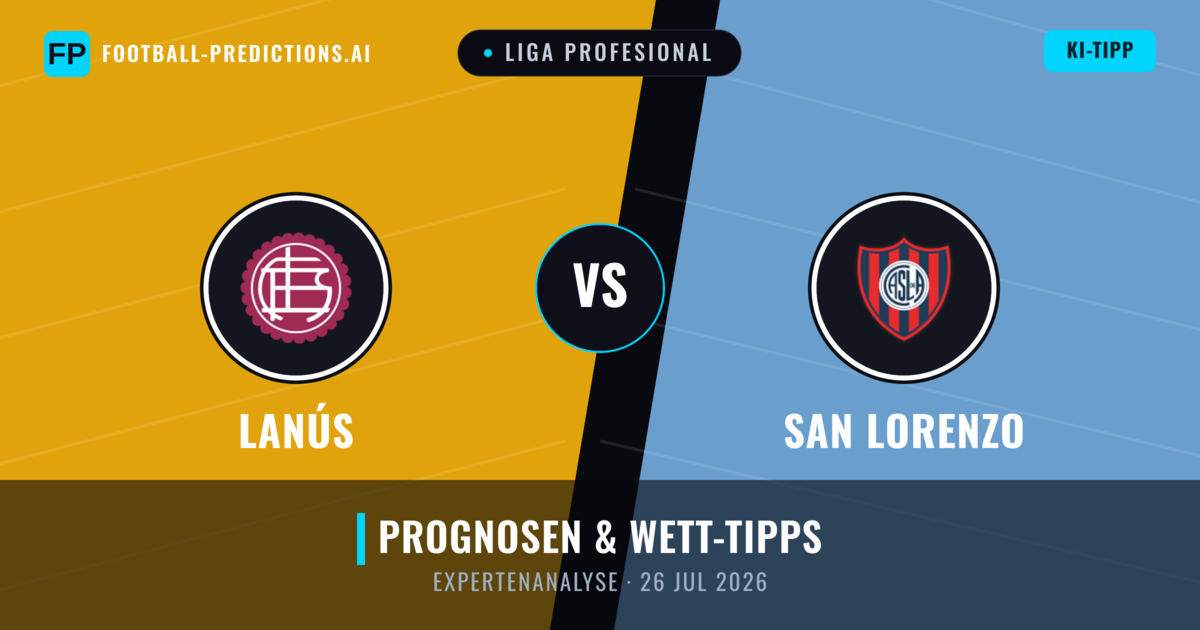 Lanús vs San Lorenzo — Prognose und Spielvorschau