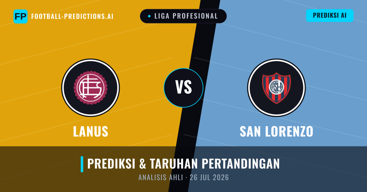 Lanús vs San Lorenzo — prediksi dan pratinjau pertandingan