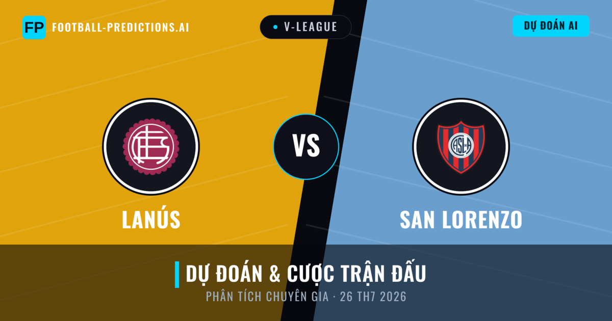 Lanús vs San Lorenzo — dự đoán và xem trước trận đấu
