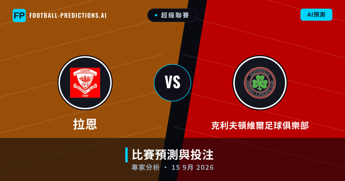 拉恩 vs 克利夫頓維爾足球俱樂部 — 比赛预测和前瞻