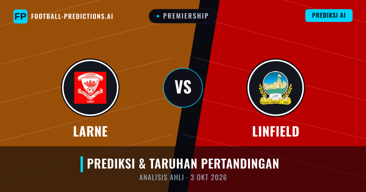 Larne vs Linfield — prediksi dan pratinjau pertandingan