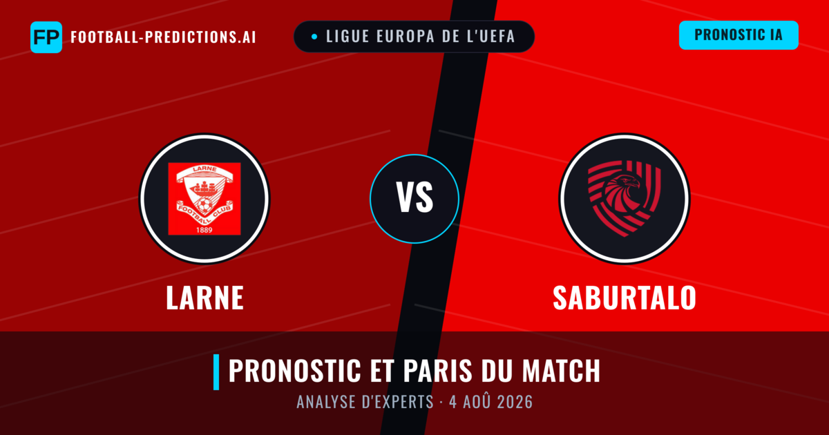 Larne vs FC Iberia 1999 — pronostic et avant-match