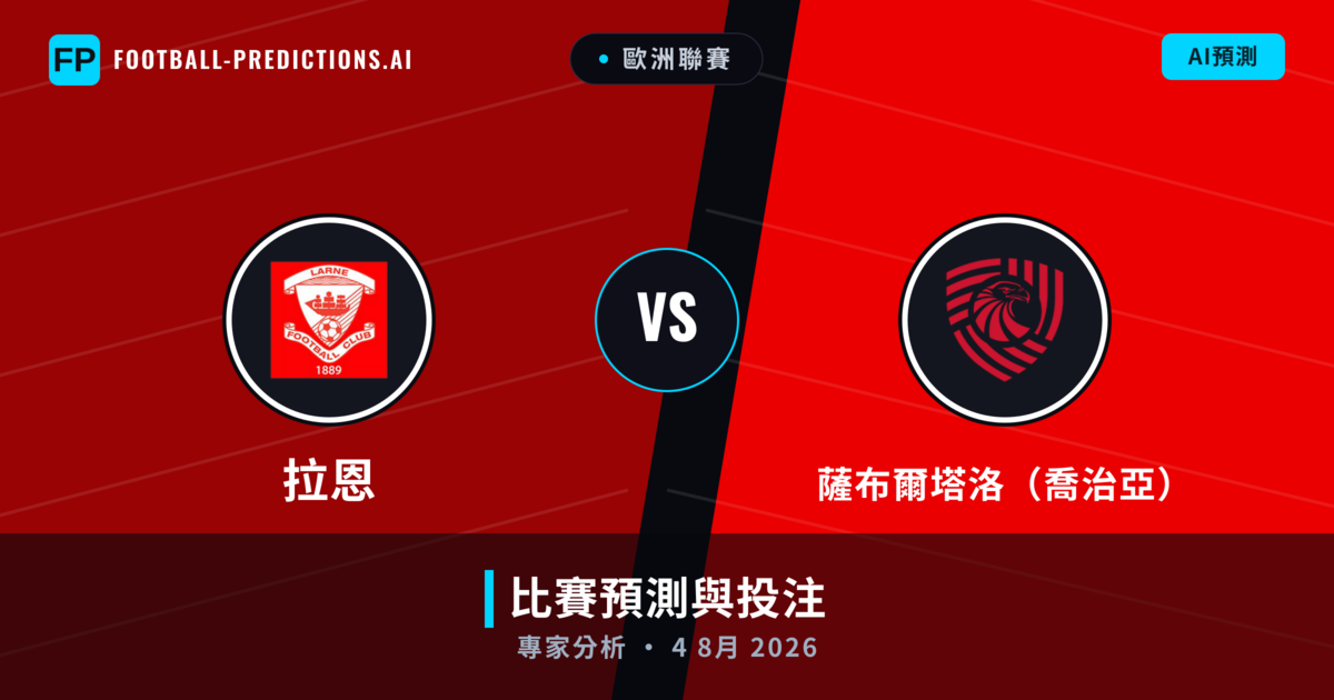 拉恩 vs 薩布爾塔洛(喬治亞) — 比赛预测和前瞻